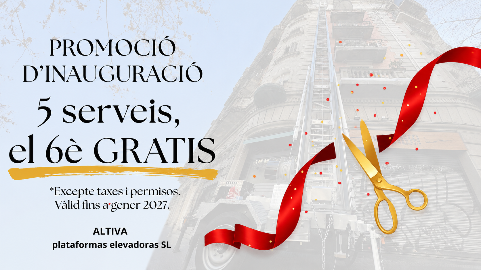 Promoción de apertura